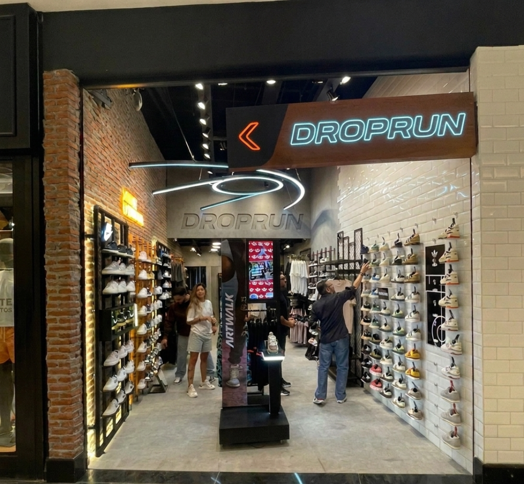 Fachada da Loja droprun